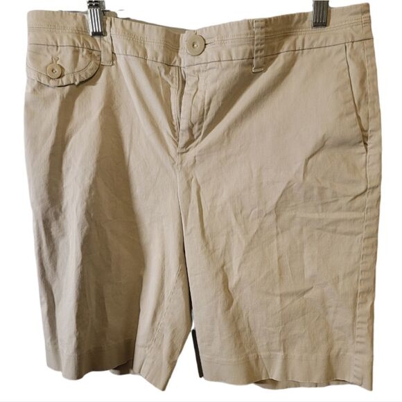 Ann Taylor LOFT Bermuda Shorts Size 8 - Picture 1 of 3
